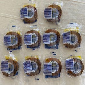 - Bundle 15 Easy Tear Anti Static clear packing Sellotape tape roll 19 x 33 mm